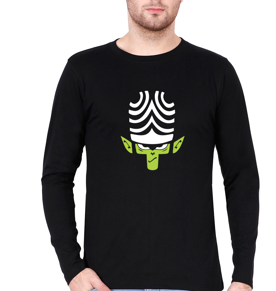 Mojo Jojo Full Sleeves T-Shirt for Men-Black-Ektarfa.online