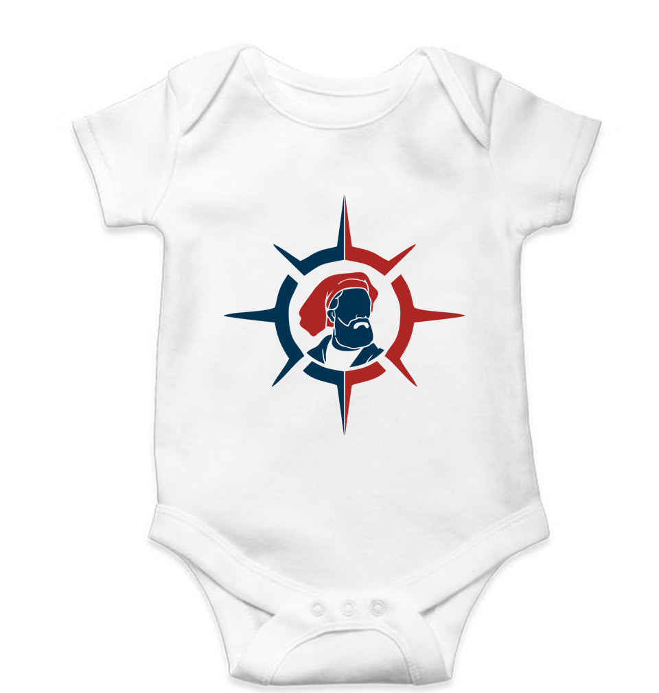 Marco Polo Kids Romper For Baby Boy/Girl-White-Ektarfa.online