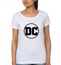 Load image into Gallery viewer, DC T-Shirt for Women-XS(32 Inches)-White-Ektarfa.online
