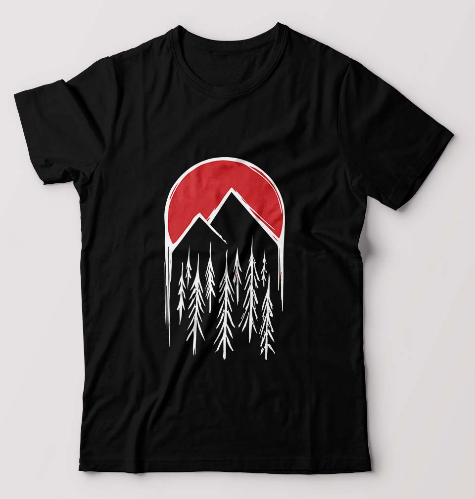 Twin Peaks T-Shirt for Men-Black-Ektarfa.online