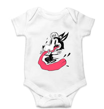 Load image into Gallery viewer, Funny Wolf Kids Romper For Baby Boy/Girl-0-5 Months(18 Inches)-White-Ektarfa.online
