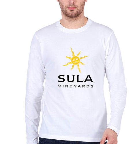 sula-vineyards Full Sleeves T-Shirt for Men-White-Ektarfa.online