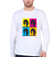 Load image into Gallery viewer, Bob Dylan Full Sleeves T-Shirt for Men-White-Ektarfa.online
