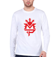 Load image into Gallery viewer, MP Manny Paquiao Pacman Full Sleeves T-Shirt for Men-White-Ektarfa.online
