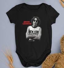 Load image into Gallery viewer, John Lennon Kids Romper For Baby Boy/Girl-Black-Ektarfa.online
