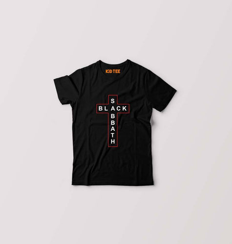 Black Sabbath Kids T-Shirt for Boy/Girl-Black-Ektarfa.online