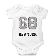 Load image into Gallery viewer, New York Kids Romper For Baby Boy/Girl-0-5 Months(18 Inches)-White-Ektarfa.online
