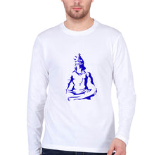 Load image into Gallery viewer, Mahakal Mahadev Bholenath Shiva Shivji Full Sleeves T-Shirt for Men-White-Ektarfa.online
