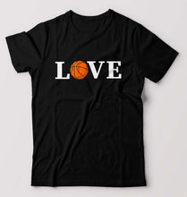 Load image into Gallery viewer, NBA Basketball Love T-Shirt for Men-Black-Ektarfa.online
