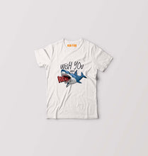 Load image into Gallery viewer, Shark Kids T-Shirt for Boy/Girl-White-Ektarfa.online
