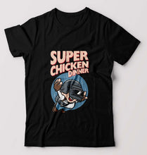 Load image into Gallery viewer, PUBG Super Chicken Dinner T-Shirt for Men-Black-Ektarfa.online
