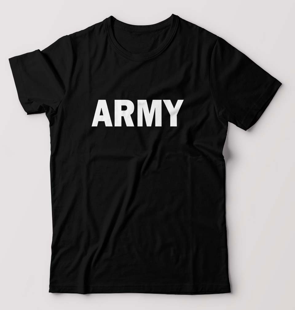 ARMY T-Shirt for Men-Black-Ektarfa.online