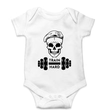 Load image into Gallery viewer, Gym Train Hard Kids Romper For Baby Boy/Girl-White-Ektarfa.online
