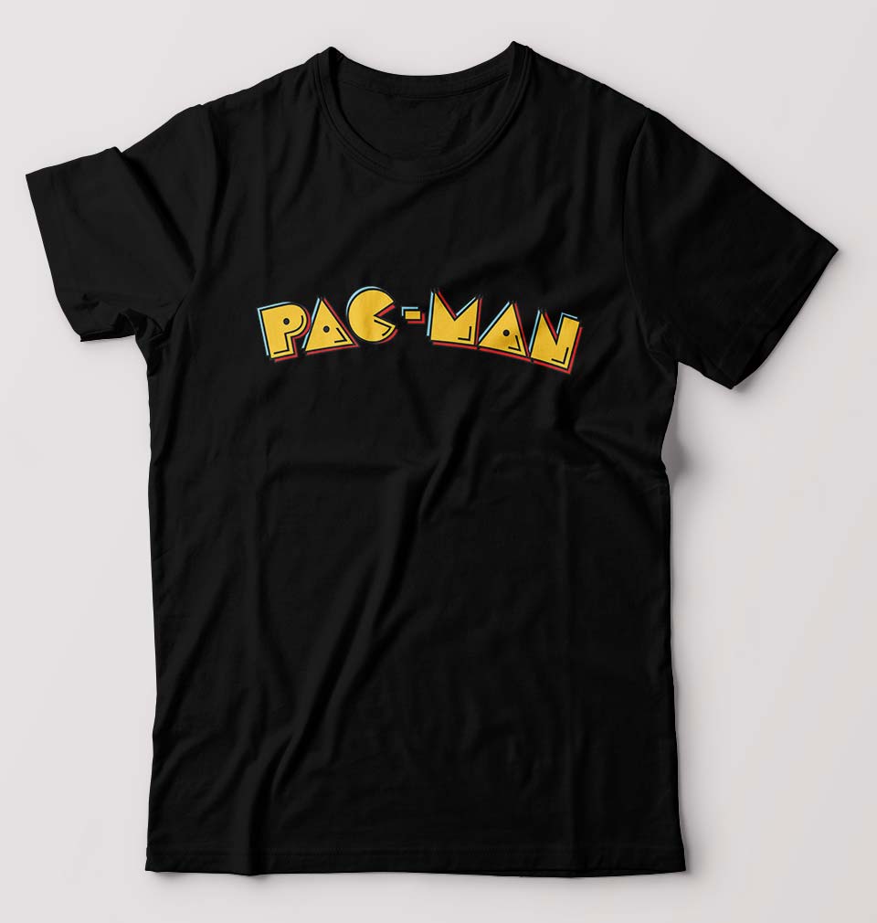 Pacman T-Shirt for Men-Black-Ektarfa.online