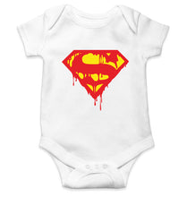 Load image into Gallery viewer, Superman Kids Romper Kids Romper For Baby Boy/Girl-0-5 Months(18 Inches)-White-Ektarfa.online
