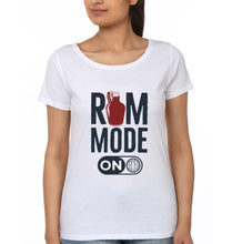Load image into Gallery viewer, Rum T-Shirt for Women-XS(32 Inches)-White-Ektarfa.online

