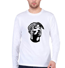 Load image into Gallery viewer, Tupac 2Pac Full Sleeves T-Shirt for Men-S(38 Inches)-White-Ektarfa.online
