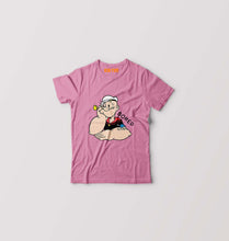 Load image into Gallery viewer, Popeye Kids T-Shirt for Boy/Girl-0-1 Year(20 Inches)-Pink-Ektarfa.online
