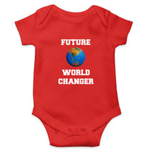 Load image into Gallery viewer, Future World Changer Kids Romper For Baby Boy/Girl-0-5 Months(18 Inches)-Red-Ektarfa.online
