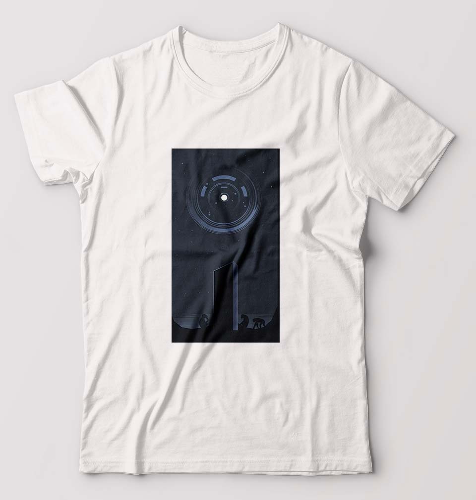 2001 A Space Odyssey T-Shirt for Men-White-Ektarfa.online