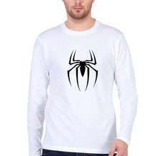 Load image into Gallery viewer, Spiderman Full Sleeves T-Shirt for Men-White-Ektarfa.online
