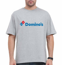 Load image into Gallery viewer, Domino&#39;s Oversized T-Shirt for Men-Grey-Ektarfa.online
