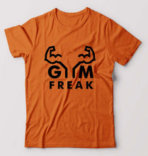 Load image into Gallery viewer, Gym T-Shirt for Men-Orange-Ektarfa.online
