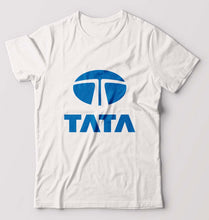 Load image into Gallery viewer, Tata T-Shirt for Men-S(38 Inches)-White-Ektarfa.online
