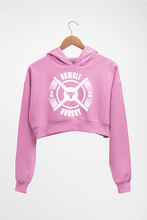 Load image into Gallery viewer, Humble Hungry Gym Crop HOODIE FOR WOMEN-Light Baby Pink-Ektarfa.online

