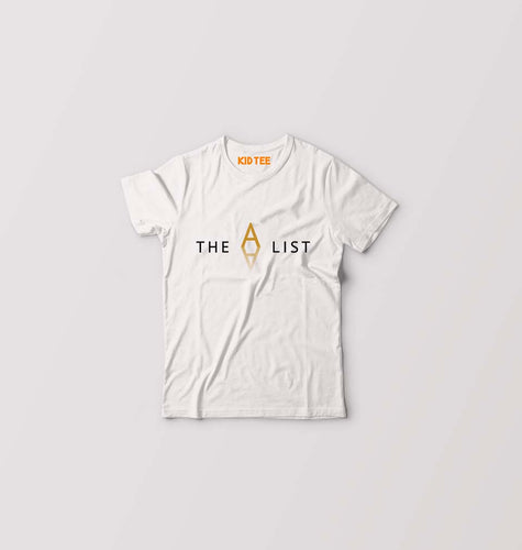 The A List Kids T-Shirt for Boy/Girl-White-Ektarfa.online