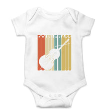 Load image into Gallery viewer, Double Bass Violin Kids Romper For Baby Boy/Girl-0-5 Months(18 Inches)-White-Ektarfa.online
