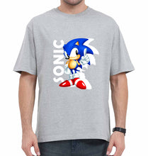 Load image into Gallery viewer, Sonic Oversized T-Shirt for Men-Grey-Ektarfa.online
