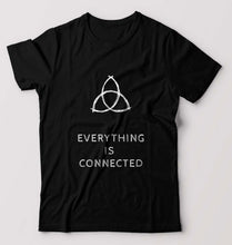 Load image into Gallery viewer, Everything is Connected T-Shirt for Men-Black-Ektarfa.online
