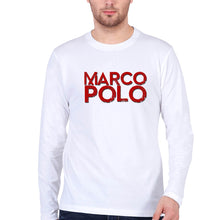 Load image into Gallery viewer, Marco Polo Full Sleeves T-Shirt for Men-White-Ektarfa.online
