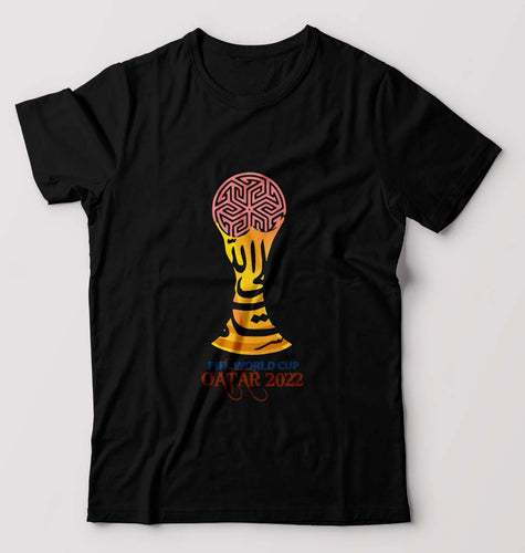 FIFA World Cup Qatar 2022 T-Shirt for Men-Black-Ektarfa.online