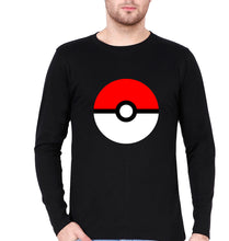 Load image into Gallery viewer, Pokémon Full Sleeves T-Shirt for Men-Black-Ektarfa.online
