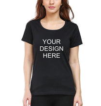 Load image into Gallery viewer, Customized-Custom-Personalized T-Shirt for Women-Black-Ektarfa.online
