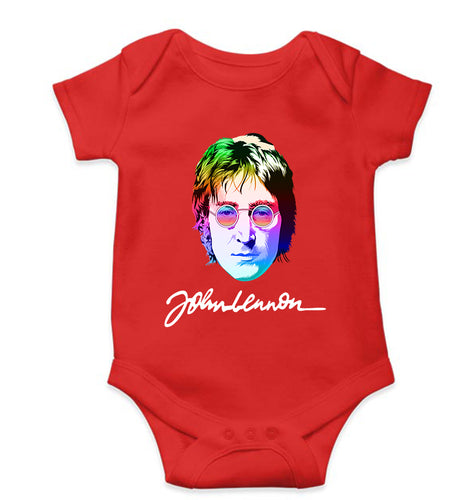 John Lennon Kids Romper For Baby Boy/Girl-Red-Ektarfa.online