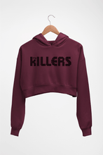 Load image into Gallery viewer, The Killers Crop HOODIE FOR WOMEN

