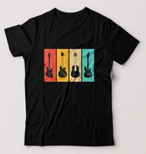 Load image into Gallery viewer, Guitar T-Shirt for Men-Black-Ektarfa.online
