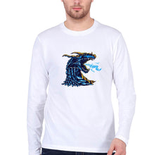 Load image into Gallery viewer, Dragon Full Sleeves T-Shirt for Men-S(38 Inches)-White-Ektarfa.online

