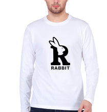 Load image into Gallery viewer, Rabbit Bunny Full Sleeves T-Shirt for Men-White-Ektarfa.online
