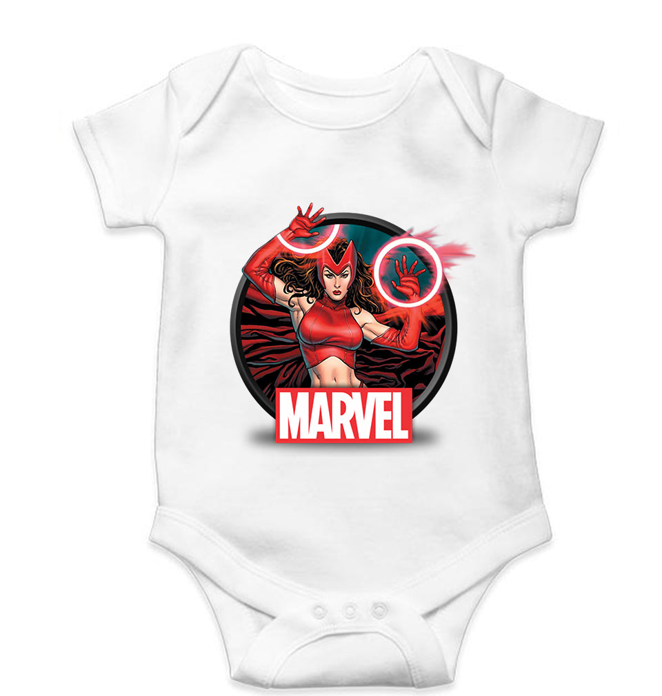 Scarlet Witch Wanda Kids Romper For Baby Boy/Girl-White-Ektarfa.online