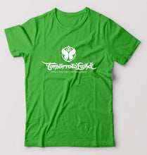 Load image into Gallery viewer, Tomorrowland T-Shirt for Men-Flag Green-Ektarfa.online
