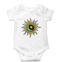 Load image into Gallery viewer, Psychedelic Chakra Kids Romper For Baby Boy/Girl-0-5 Months(18 Inches)-White-Ektarfa.online
