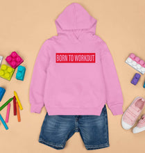 Load image into Gallery viewer, Gym Workout Kids Hoodie for Boy/Girl-Light Baby Pink-Ektarfa.online
