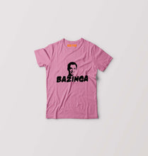 Load image into Gallery viewer, Sheldon Cooper Bazinga Kids T-Shirt for Boy/Girl-0-1 Year(20 Inches)-Pink-Ektarfa.online
