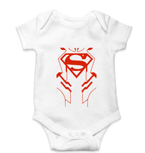 Load image into Gallery viewer, Superman Superhero Kids Romper For Baby Boy/Girl-0-5 Months(18 Inches)-White-Ektarfa.online
