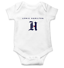 Load image into Gallery viewer, Lewis Hamilton F1 Kids Romper For Baby Boy/Girl-0-5 Months(18 Inches)-White-Ektarfa.online
