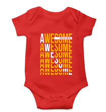 Load image into Gallery viewer, Awesome Kids Romper For Baby Boy/Girl-0-5 Months(18 Inches)-Red-Ektarfa.online
